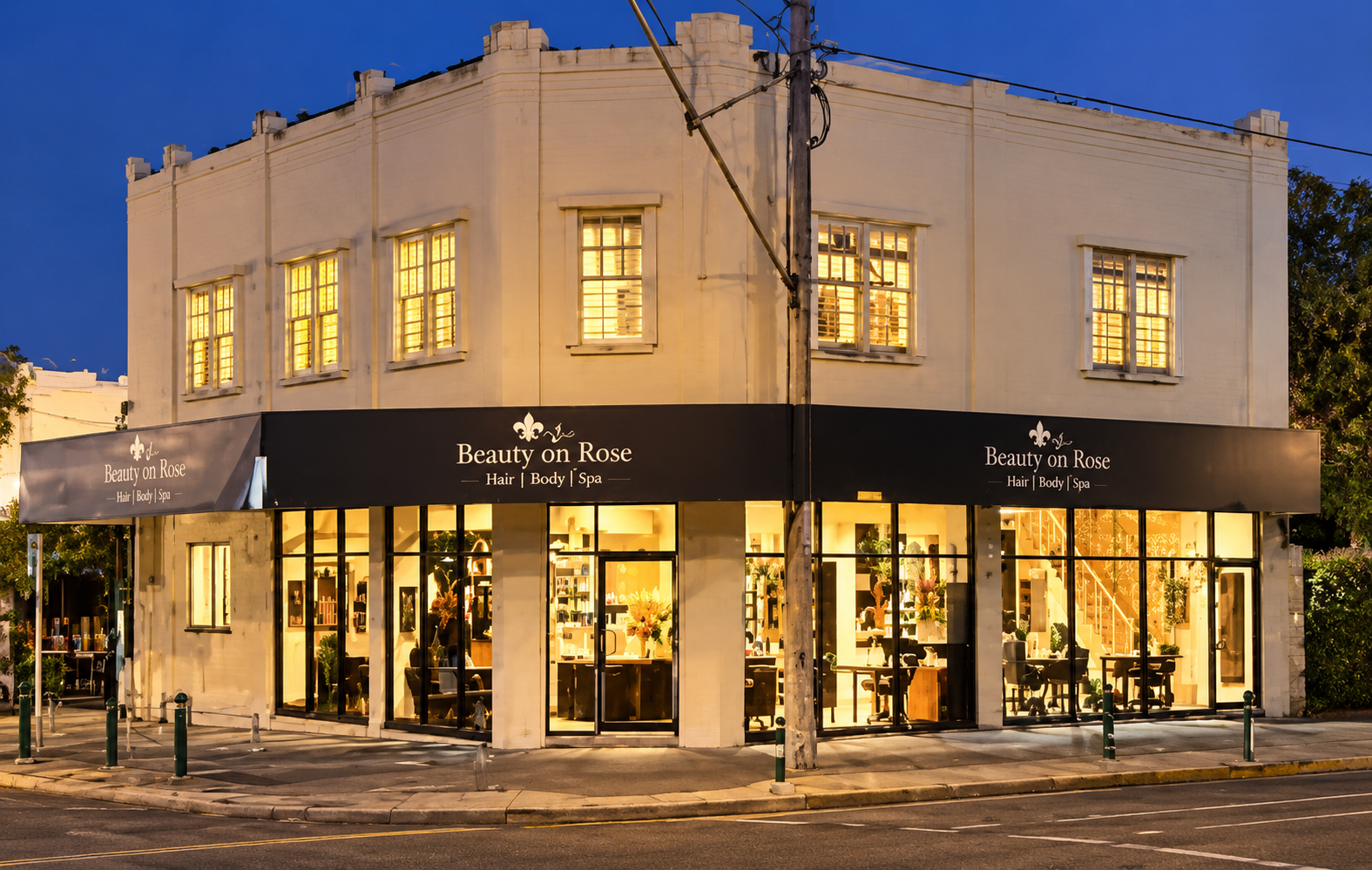The original Beauty On Rose salon on Rose Street, Essendon